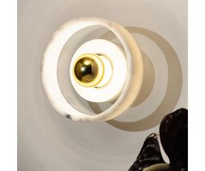 Tom Dixon Stone lampada a parete/a soffitto, LED, STS04WGEU, Stone [Lampade per Interni > Lampade a Parete]