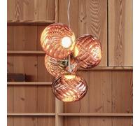Tom Dixon Whirl lampada a sospensione, LED 4 luci, LEDC01GOEU+WHS02CO#4, Whirl [Lampade per Interni > Lampade a Sospensione]