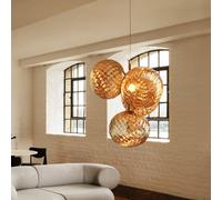 Tom Dixon Whirl lampada a sospensione, LED 4 luci, LEDC01GOEU+WHS02GO#4, WHC01GO-CEUM4 Whirl [Lampade per Interni > Lampade a Sospensione]