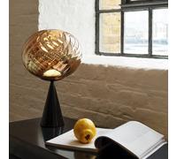 Tom Dixon Whirl lampada da tavolo, LED 1 luce, WHS01GO+CONT01BKUN+LEDTC11UN, Whirl [Lampade per Interni > Lampade da Tavolo]