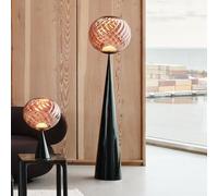 Tom Dixon Whirl lampada da terra, LED 1 luce, WHS02CO+CONF03BKUN+LEDFC11UN, Whirl [Lampade per Interni > Lampade da Terra]