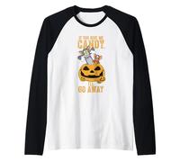 Tom e Jerry se Mi dai Candy... Me ne vado Via Maglia con Maniche Raglan