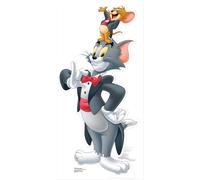 Tom E Jerry Smoking Looney Tunes Lifesize Sagoma di Cartone Profilo Intero