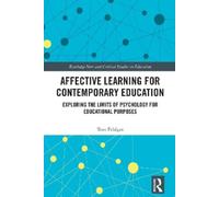 Tom Feldges Affective Learning for Contemporary Education (Copertina rigida)