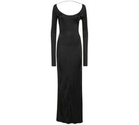 Tom Ford - Abito lungo aderente in elegante tessuto nero - - Dresses - Donna - Nero - M