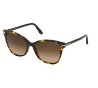 Tom Ford Ani Ft 0844 Occhiali Da Sole Donna Avana Cat-eye Marrone 58mm