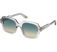 Tom Ford Autumn Ft 0660 Occhiali Da Sole Donna Grigio Oversize Verde 53mm