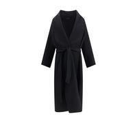 Tom Ford Black Fleece Wool Coat - IT50 | L