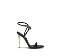 Tom Ford Black Goatskin Stiletto Heel Sandals - EU39/US9