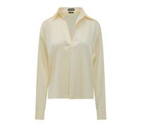 Tom Ford, ,Blouses & Shirts ,Donna ,Beige ,S Blusa in raso misto seta