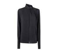 Tom Ford, ,Blouses & Shirts ,Donna ,Nero ,M Blusa a maniche lunghe in georgette di seta lavata