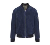 Tom Ford - Bomber in Pelle Scamosciata Morbida - - Jackets - Uomo - Blu - L