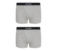Tom Ford - Boxer Brandizzati - Confezione da Due - - Underwear - Uomo - Grigio - L