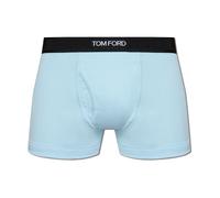Tom Ford - Boxer Brief Elasticizzati con Logo Jacquard - - Underwear - Uomo - Blu - XS