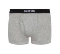 Tom Ford - Boxer Briefs con Logo Jacquard - - Underwear - Uomo - Grigio - XS