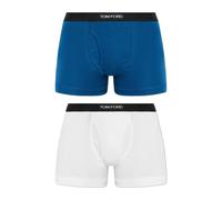 Tom Ford - Boxer Briefs in Cotone Pacco da Due - - Underwear - Uomo - Bianco - M