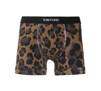 Tom Ford - Boxer con stampa leopardata - - Underwear - Uomo - Marrone - 2XL