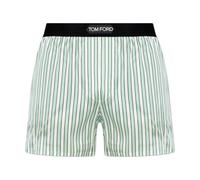 Tom Ford - Boxer in Seta - - Underwear - Uomo - Verde - XS