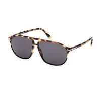 Tom Ford Bruce Ft 1026 Occhiali Da Sole Uomo Avana Pilot Grigio 61mm