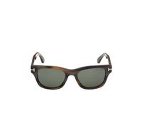 Tom Ford Caleb-02 Ft 1357 Occhiali Da Sole Unisex Avana Squadrato Verde 50mm