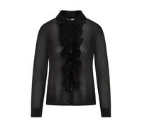 Tom Ford - Camicia in Maglia con Volant - - Blouses & Shirts - Donna - Nero - M