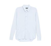 Tom Ford - Camicia leggera da giorno con bottoni in madreperla - - Shirts - Uomo - Blu - L