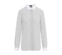 Tom Ford - Camicia in Seta con Stampa Argyle Multi - - Blouses & Shirts - Donna - Bianco - S