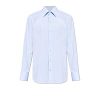 Tom Ford - Camicia Slim Fit in Popeline - - Shirts - Uomo - Blu - L