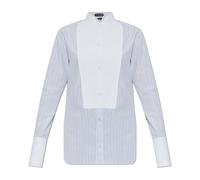 Tom Ford - Camicia Smoking in Cotone a Righe - - Blouses & Shirts - Donna - Blu - 2XS