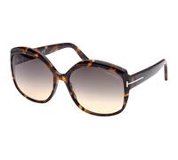 Tom Ford Chiara-02 Ft 0919 Occhiali Da Sole Donna Avana Farfalla Marrone 60mm