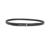 Tom Ford - Cintura in Pelle Nera per Donne - - Accessories - Donna - Nero - 75 CM