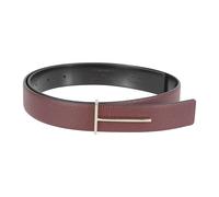 Tom Ford - Cintura T Slim in Pelle - - Accessories - Donna - Rosso - 80 CM