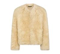 Tom Ford - Collarless Shearling Jacket - - Jackets - Donna - Bianco - S