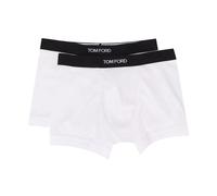 Tom Ford - Confezione da 2 Boxer con Logo - - Underwear - Uomo - Bianco - 2XL