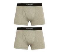 Tom Ford - Confezione da due boxer con logo - - Underwear - Uomo - Grigio - S