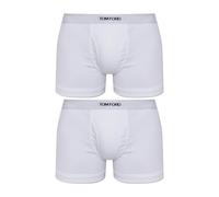 Tom Ford - Confezione da due boxer in cotone - - Underwear - Uomo - Bianco - L