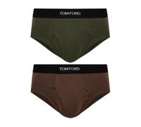 Tom Ford - Confezione da due slip in cotone - - Underwear - Uomo - Multicolore - M