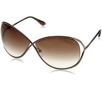 Tom Ford Donna FT0130 36F 68 Montature, Oro (Bronzo Scuro LucMarrone Grad), 68