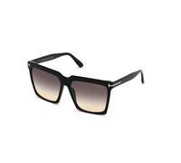 TOM FORD Occhiali da Sole FT0764 01B Nero fumo Autentici
