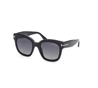 TOM FORD Donna TOM FORD FT0613 BEATRIX-02 01D Occhiali da sole Acetato Nero Marrone Geometrica Polarizzata