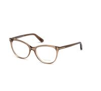 TOM FORD Donna TOM FORD FT5513 045 Montature da vista Acetato Marrone Geometrica Normale