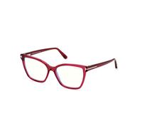 TOM FORD Donna TOM FORD FT5812-B 074 Montature da vista Acetato Rosa Farfalla Normale