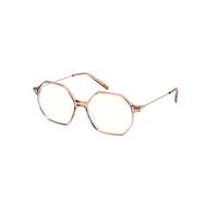 TOM FORD Donna TOM FORD FT5952-B 045 Montature da vista Acetato Marrone Geometrica Normale
