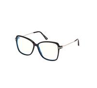 Tom Ford Montatura da vista FT5953-B 001 da donna Acetato Nero Farfalla