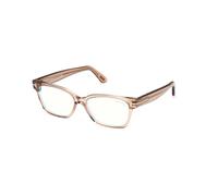 TOM FORD Donna TOM FORD FT6171-B 45 Montature da vista Acetato Marrone Squadrata Normale