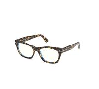TOM FORD Donna TOM FORD FT6173-B 55 Montature da vista Acetato Havana Squadrata Normale