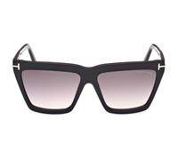 Tom Ford Eden Ft 1110 Occhiali Da Sole Donna Nero Geometrico Grigio 56mm