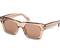Tom Ford Emma 02 FT1314 45E, Marrone, Plastic, Donne occhiali da sole 51