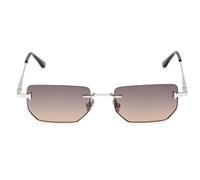 Tom Ford Ethan-02 Ft1355 Sunglasses Unisex Argento Geometrico Grey 53mm
