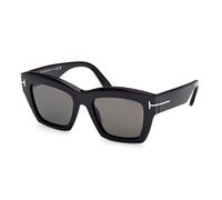 TOM FORD Donna FT1191 LUNA 01D Occhiali da sole Acetato Nero Fumo Farfalla Polarizzata